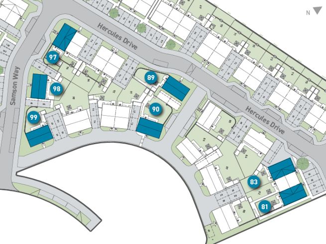 Site plan - artist's impression subject to change